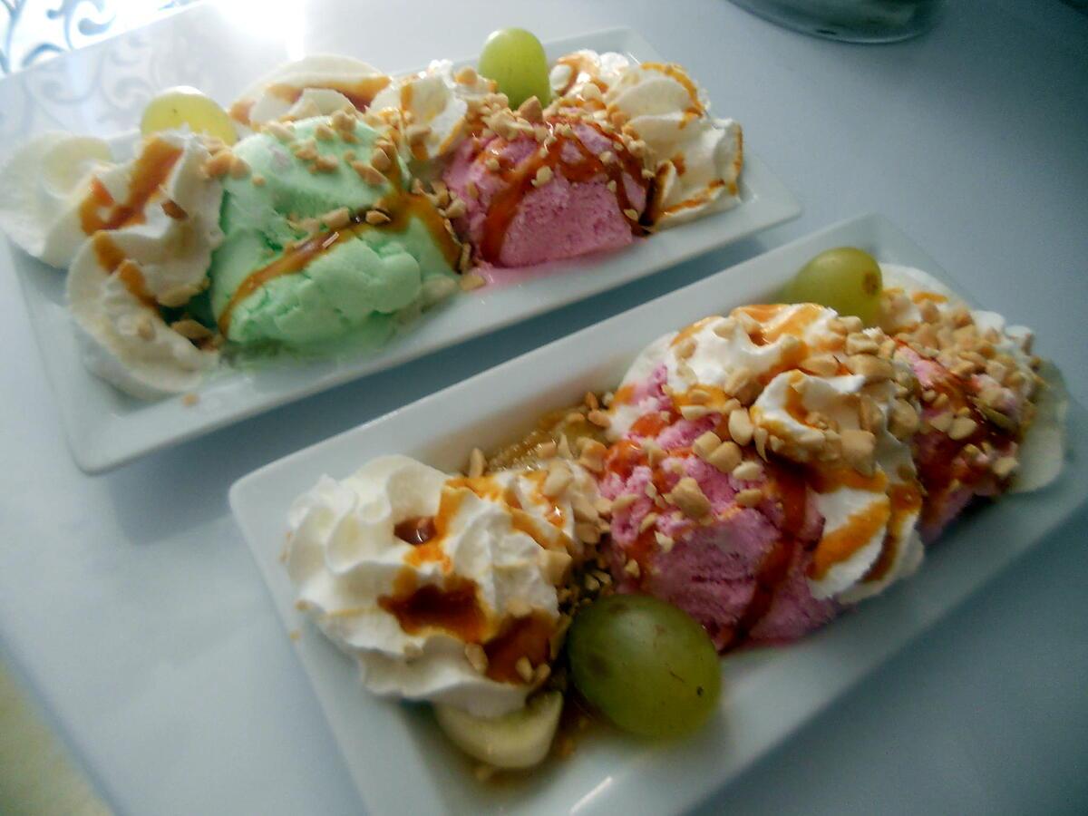 recette Banana split