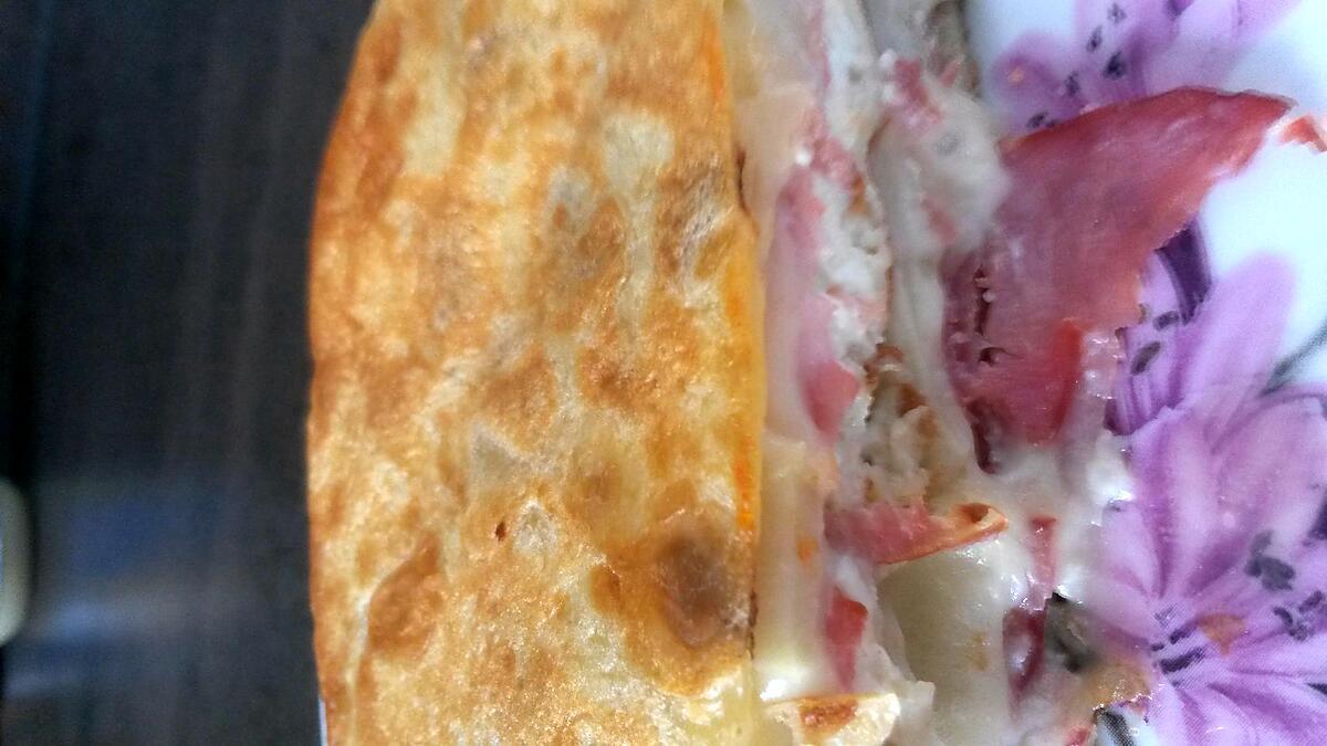 recette gâteaux de crêpes façon raclette