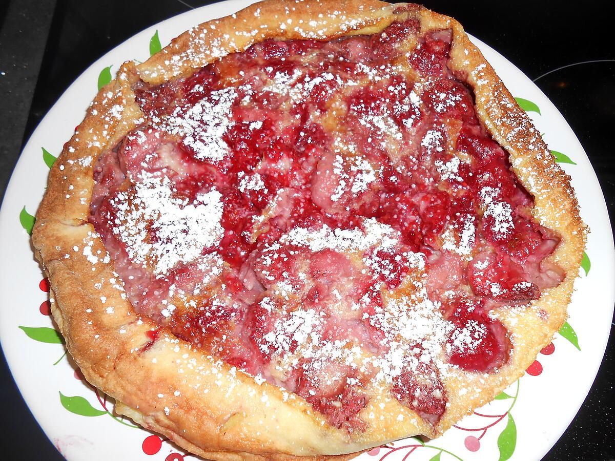 recette CLAFOUTIS FRAISES FRAMBOISES