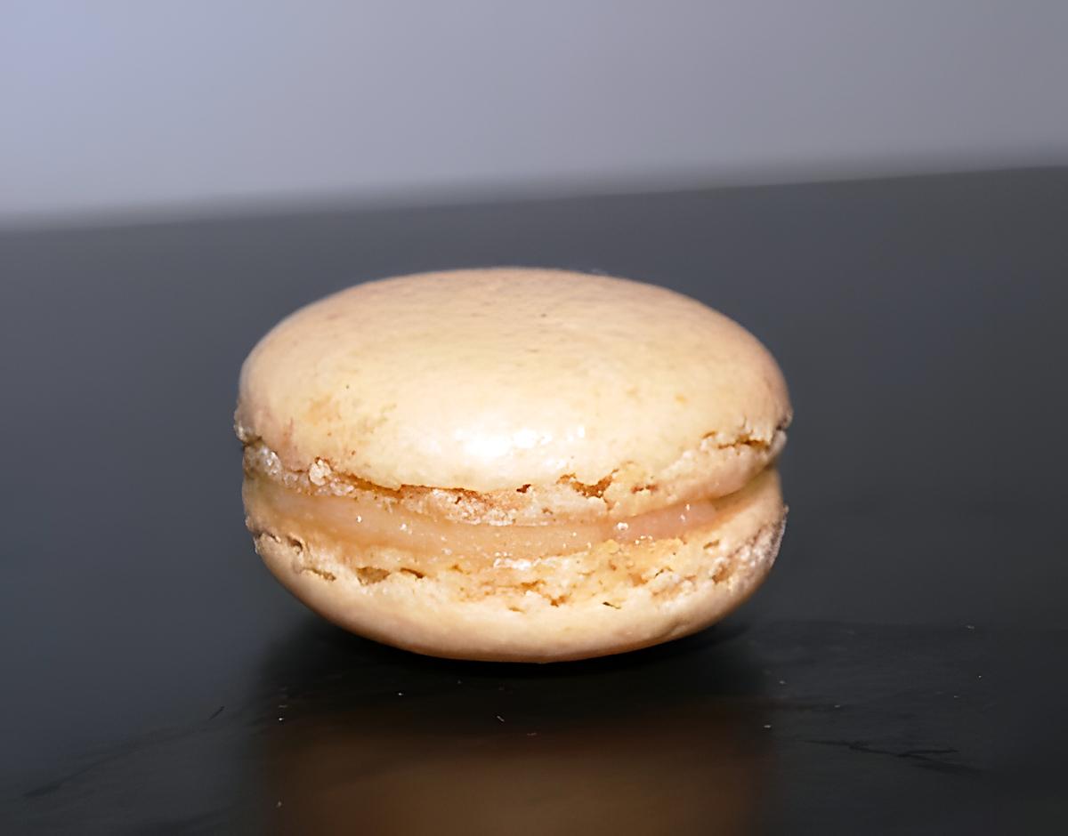 recette Macaron à la fève de tonka