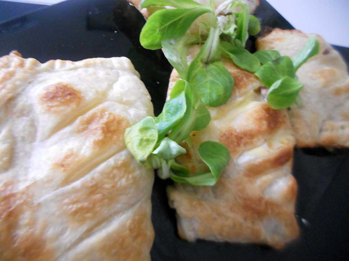 Recette de Friands ricotta jambon mozzarella