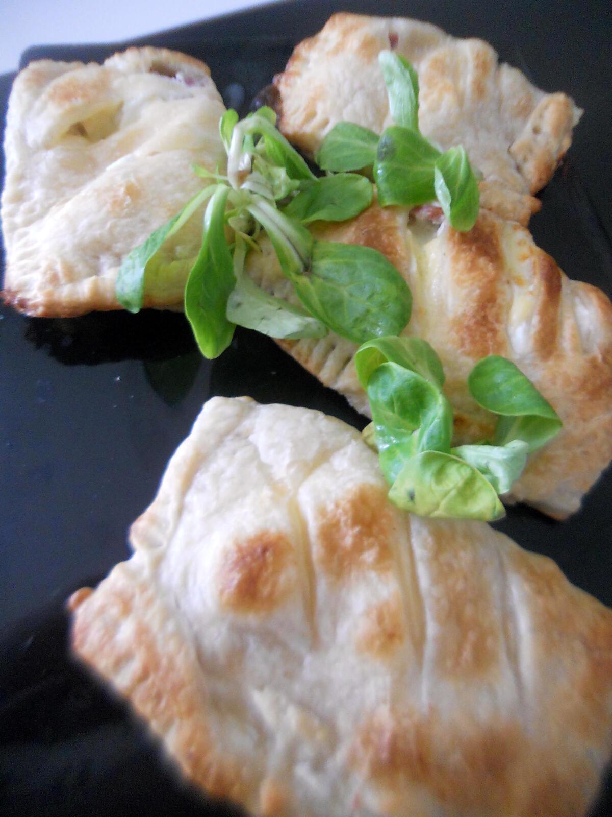 recette Friands ricotta jambon mozzarella