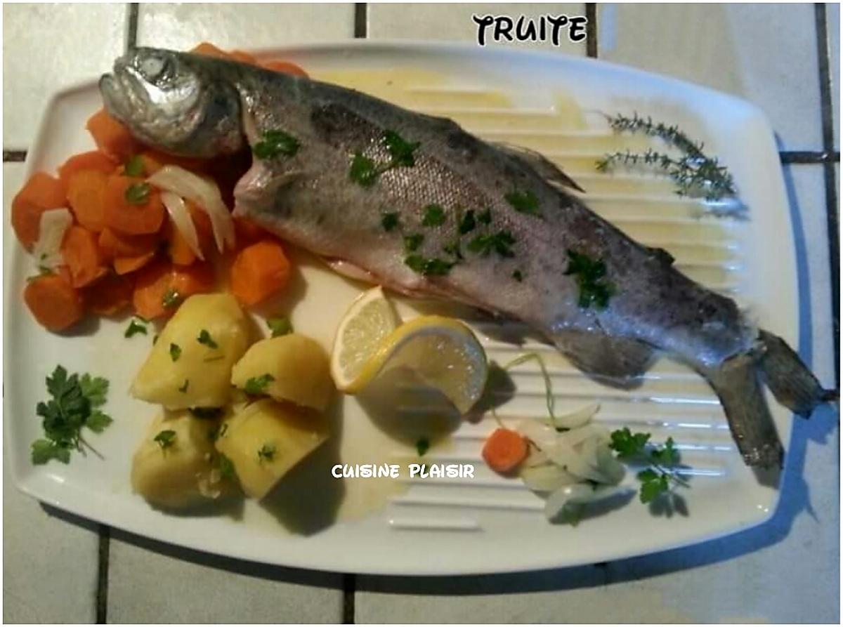 recette Truites au four