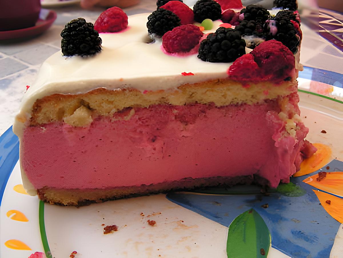 recette Bavarois aux framboise