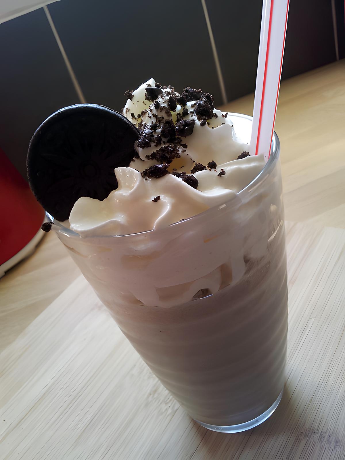 recette Milk shake au Oréos