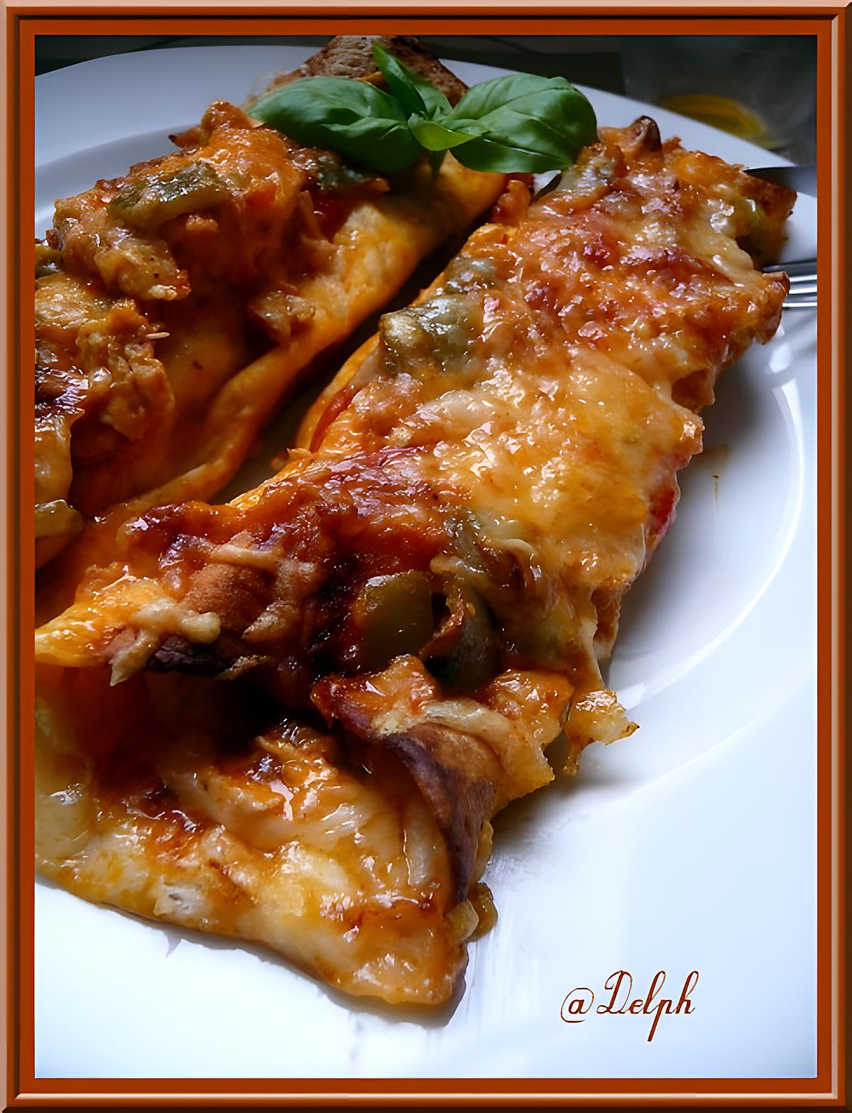 recette Enchiladas gratinées au poulet