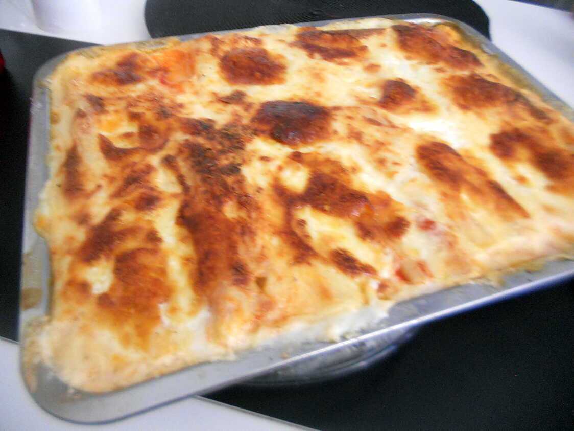 Cannellonis au poulet chorizo
