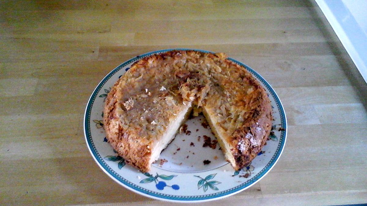 recette gâteau aux pommes râpées sans gluten
