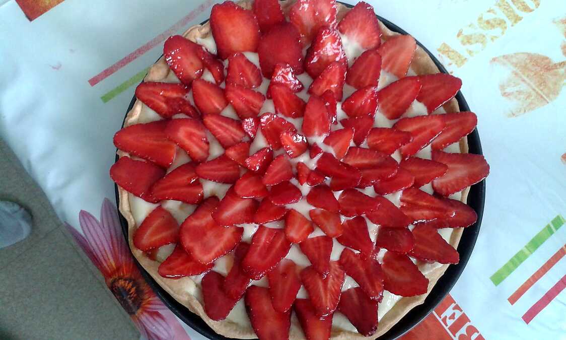 Recette de Tarte au fraise par cec5690