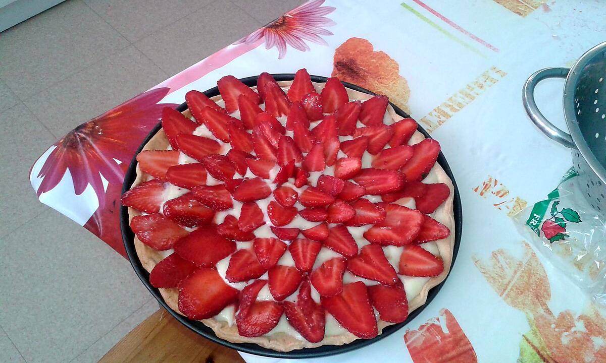 recette Tarte au fraise