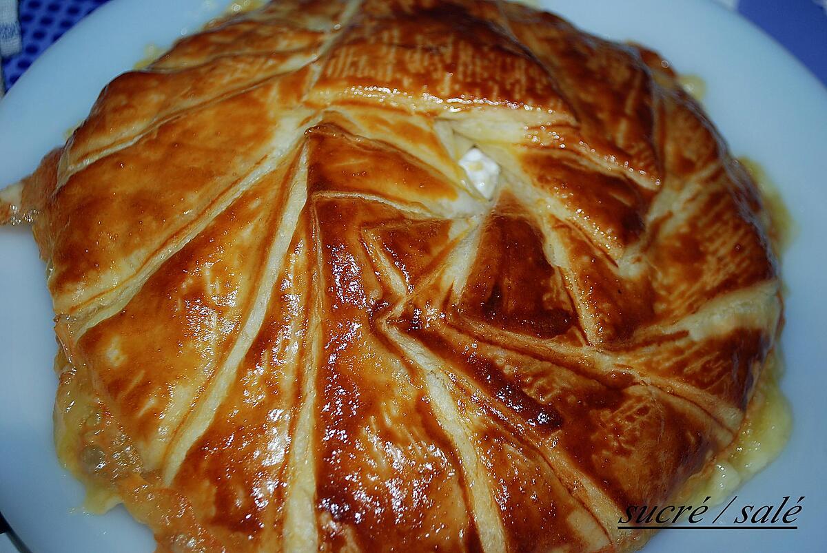 recette feuilleté au camembert