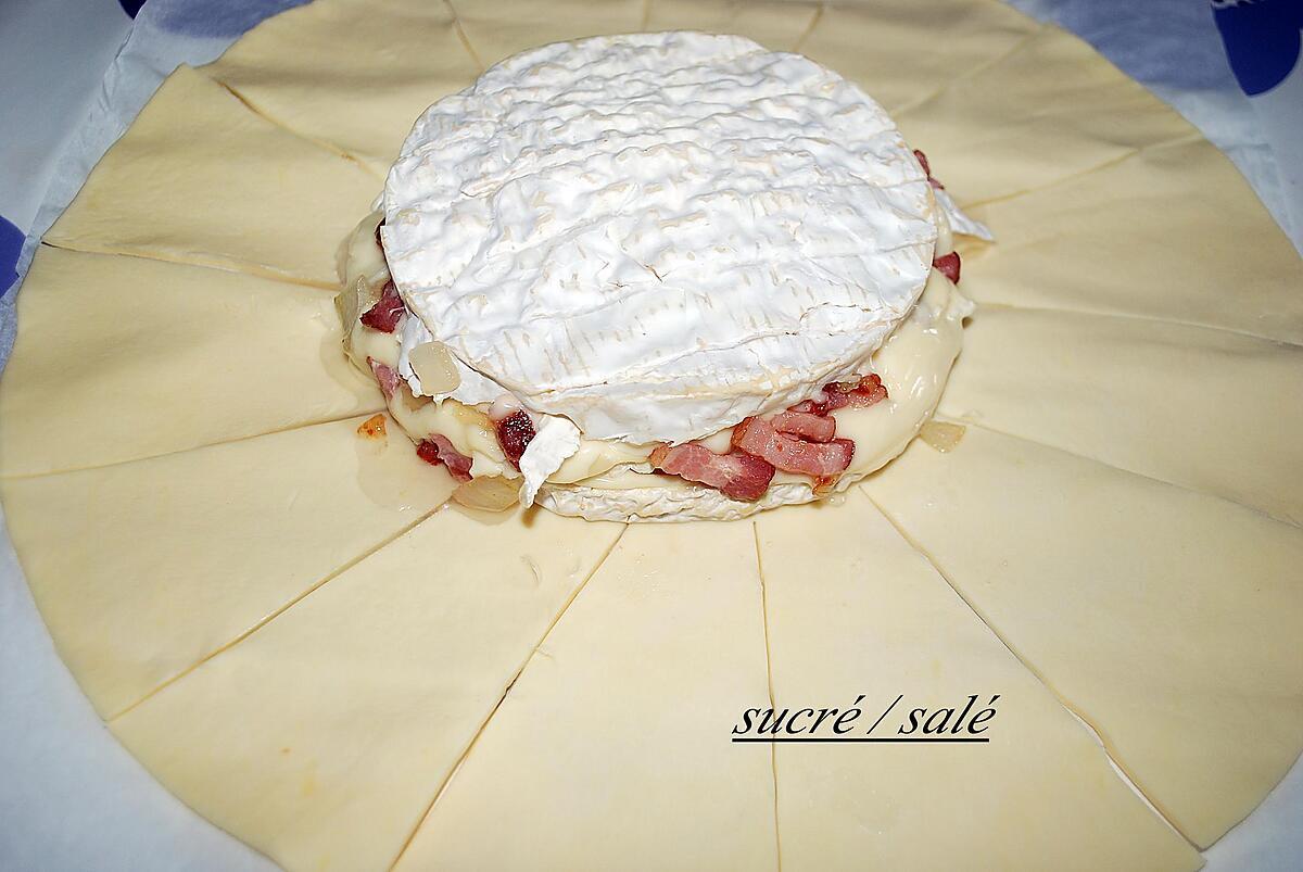 recette feuilleté au camembert