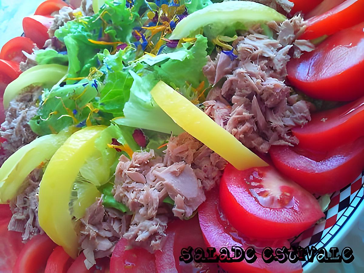 recette Avec cette chaleur…une salade estivale s’impose!!!! (WW)