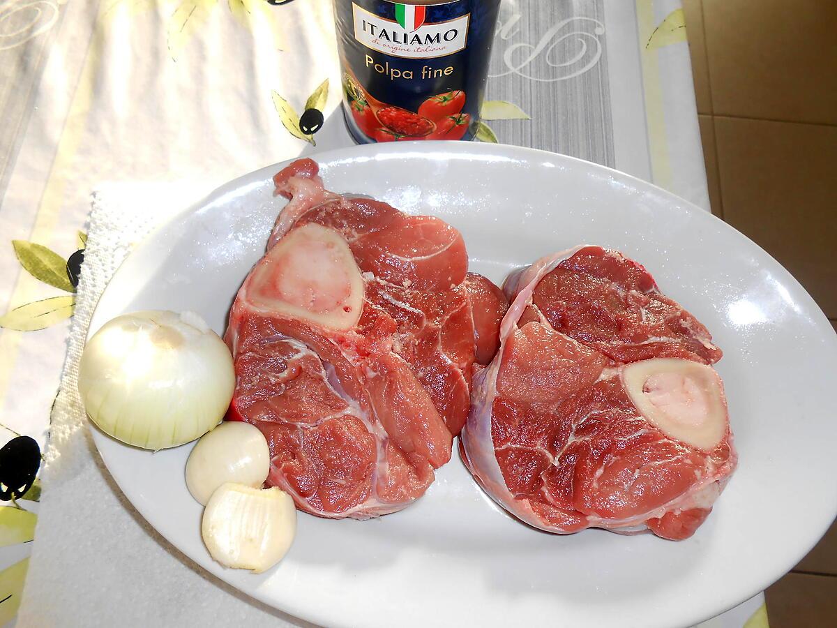 recette OSSO BUCCO CAROTTES ET PETITS LEGUMES