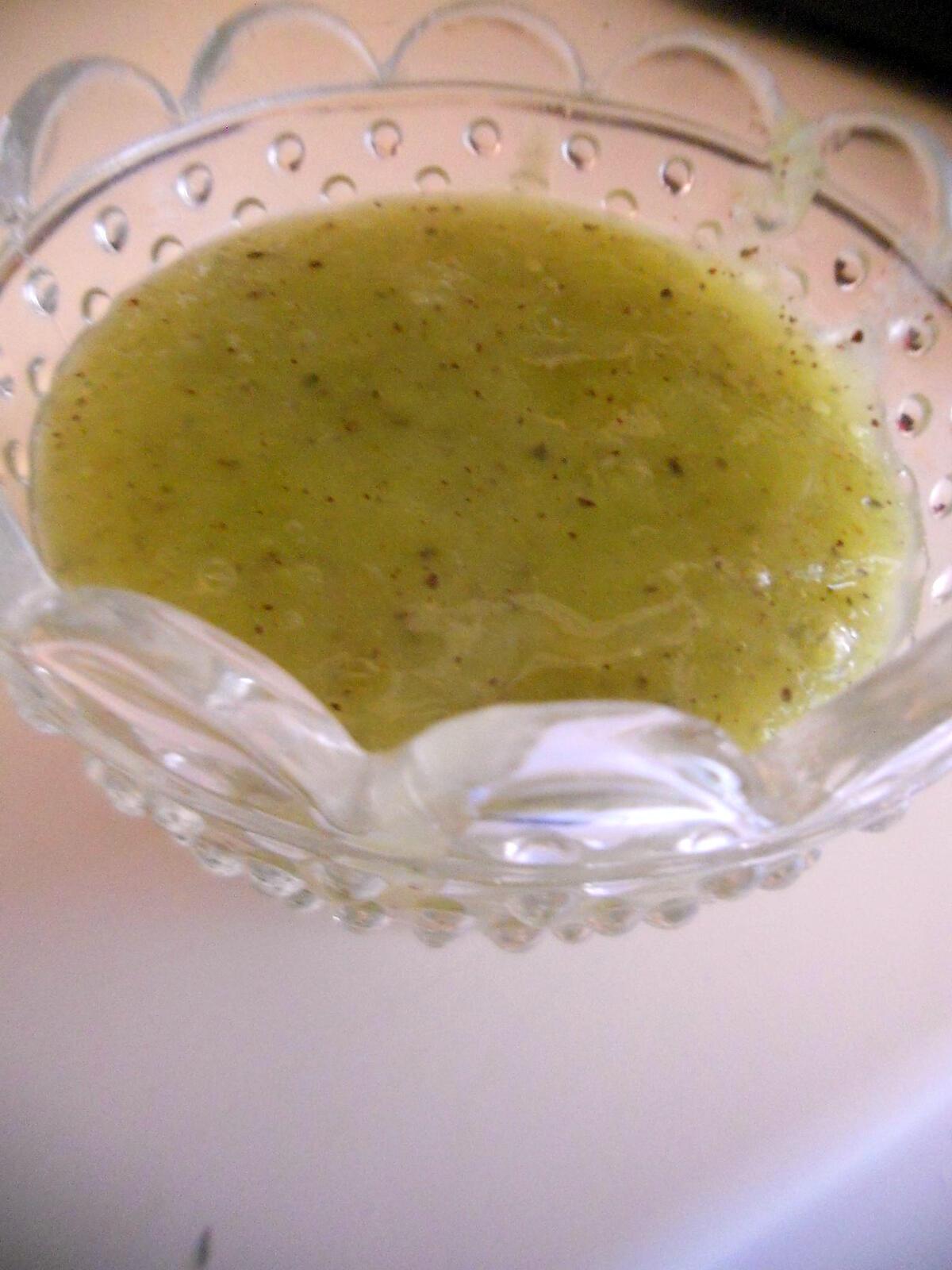 recette Panna cotta vanille et coulis de kiwi