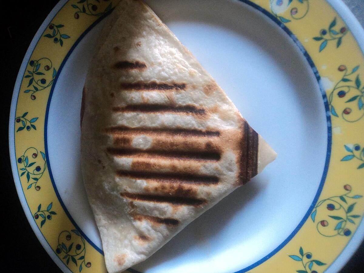 recette Quesadillas poulet et fromage