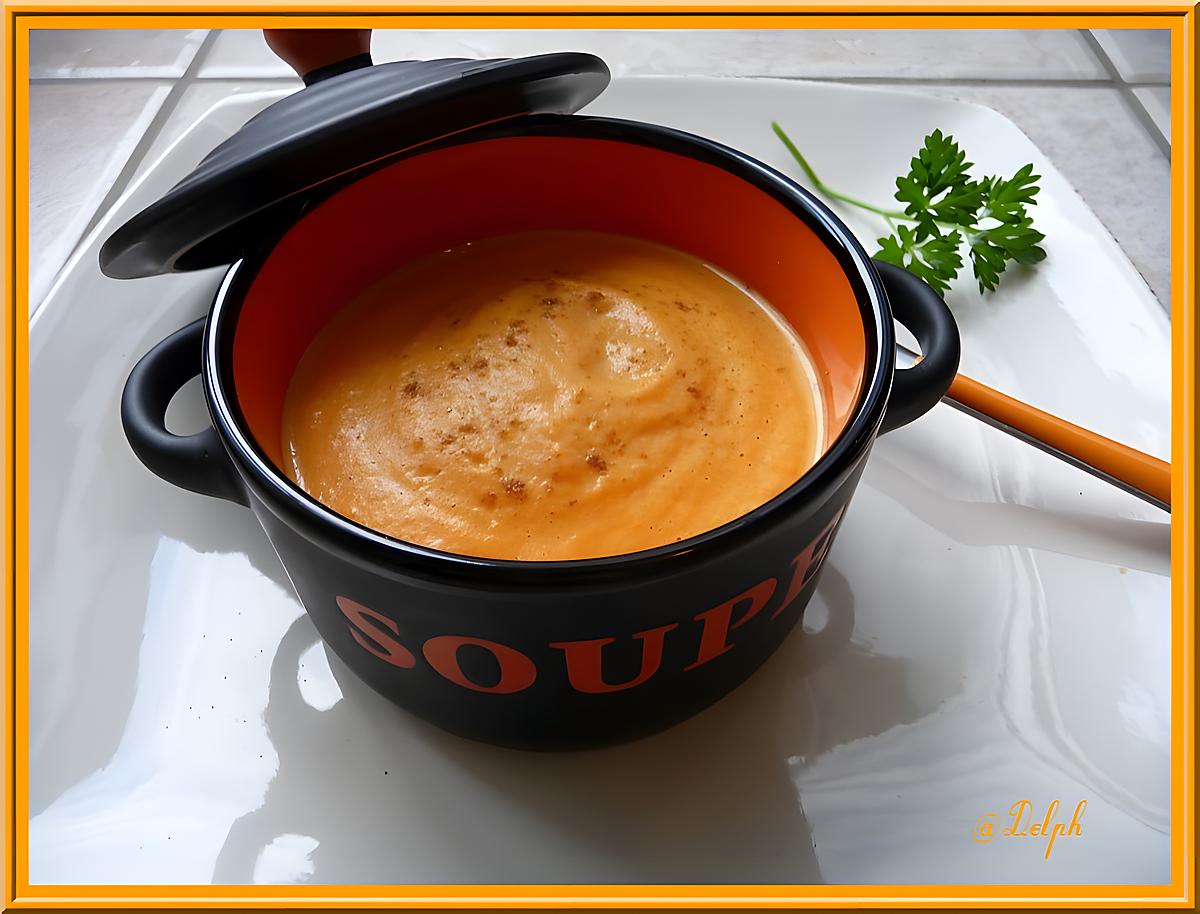 recette Veloute de carottes au lait concentré