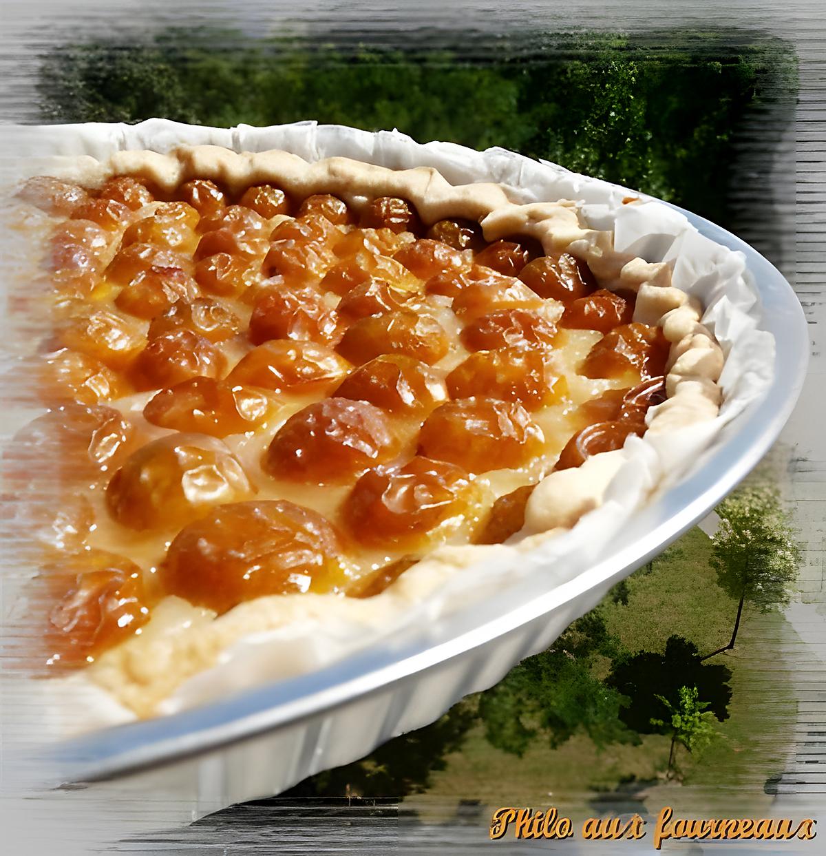 recette Tarte aux mirabelles