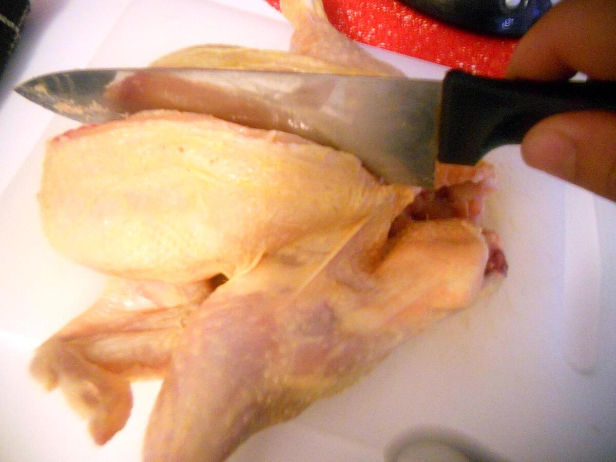 recette Poulet roulé farci