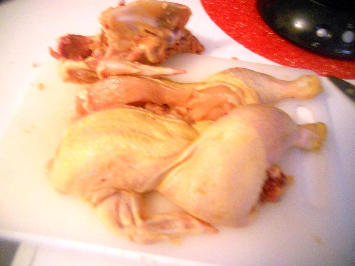 recette Poulet roulé farci