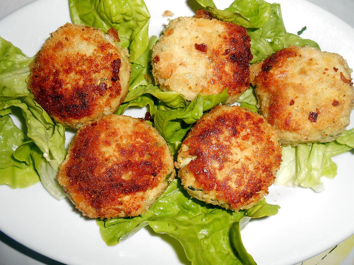 recette BOULETTES PANEES POULET COURGETTES