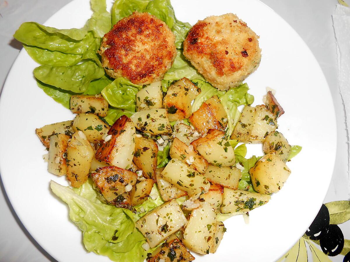 recette BOULETTES PANEES POULET COURGETTES