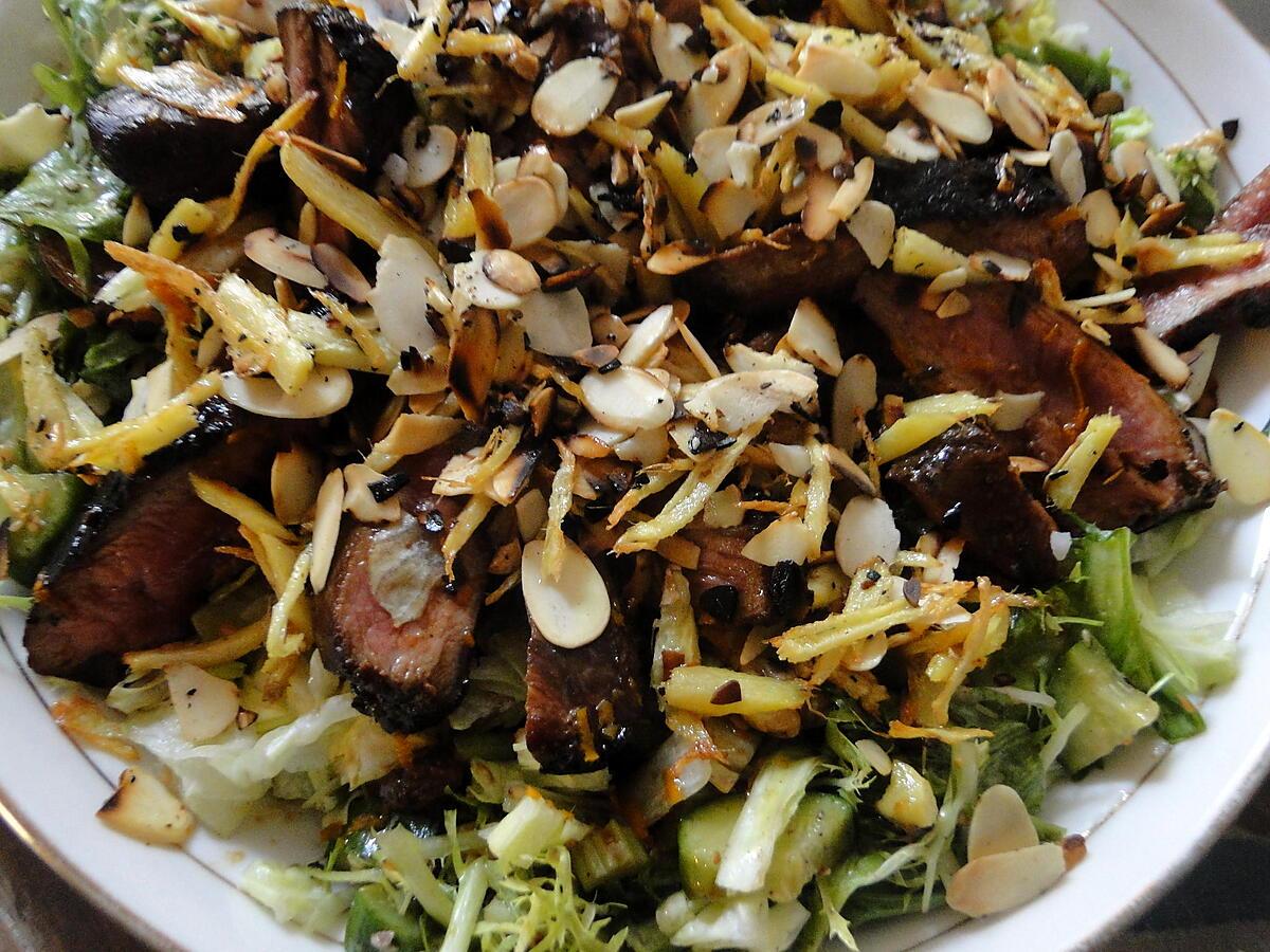 recette Salade de canard