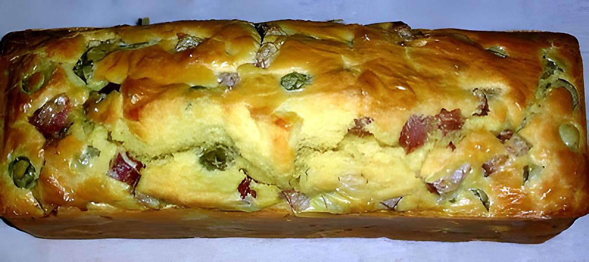 recette Cake au jambon et aux olives (de ma soeur zaza)