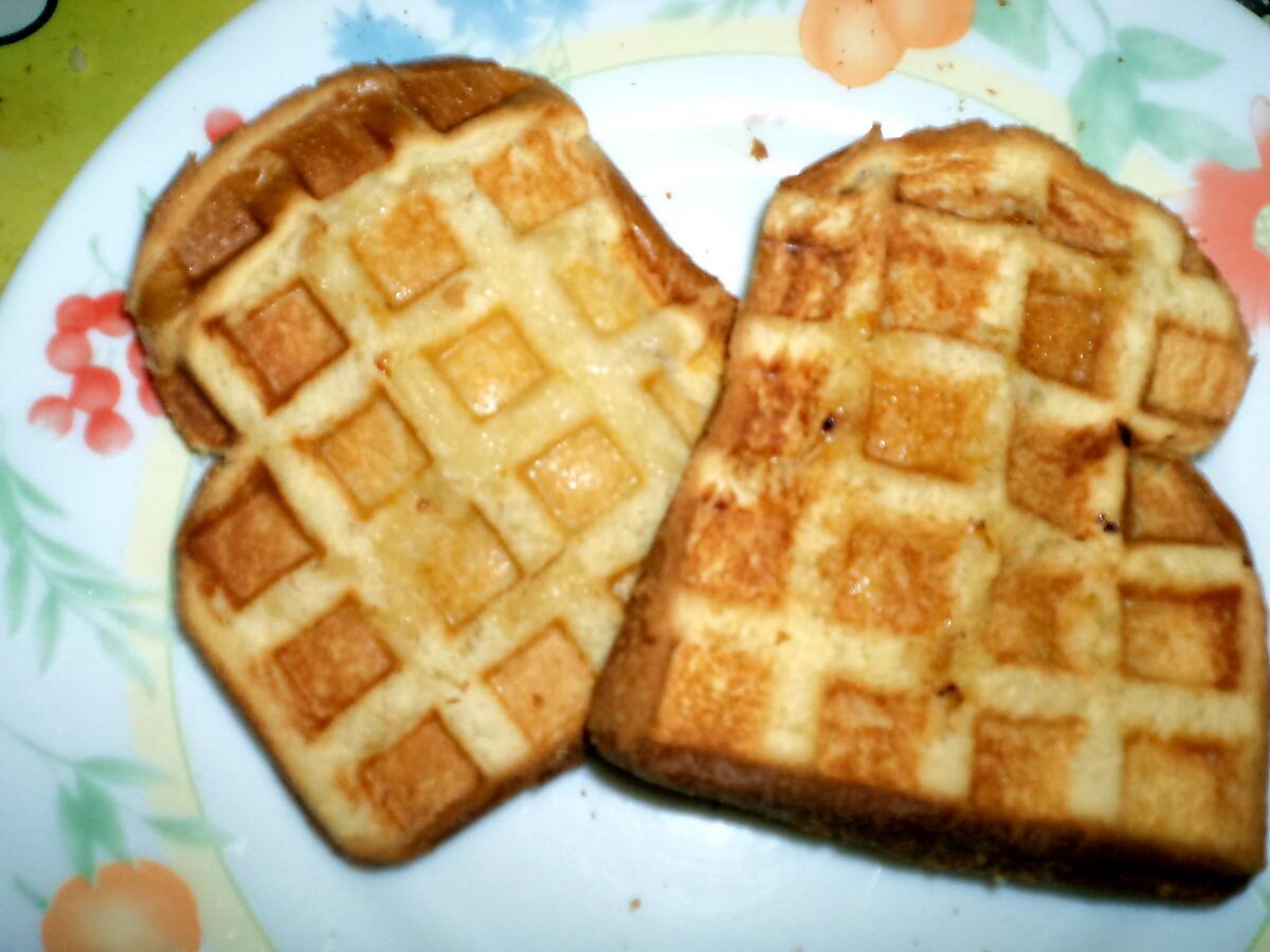 recette Quand la brioche se prend pour une gaufre