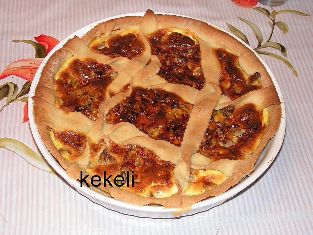 recette Tarte aux tricholomes (champignons)