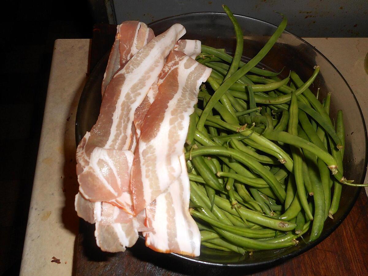 recette Fagots d haricots vert au lard