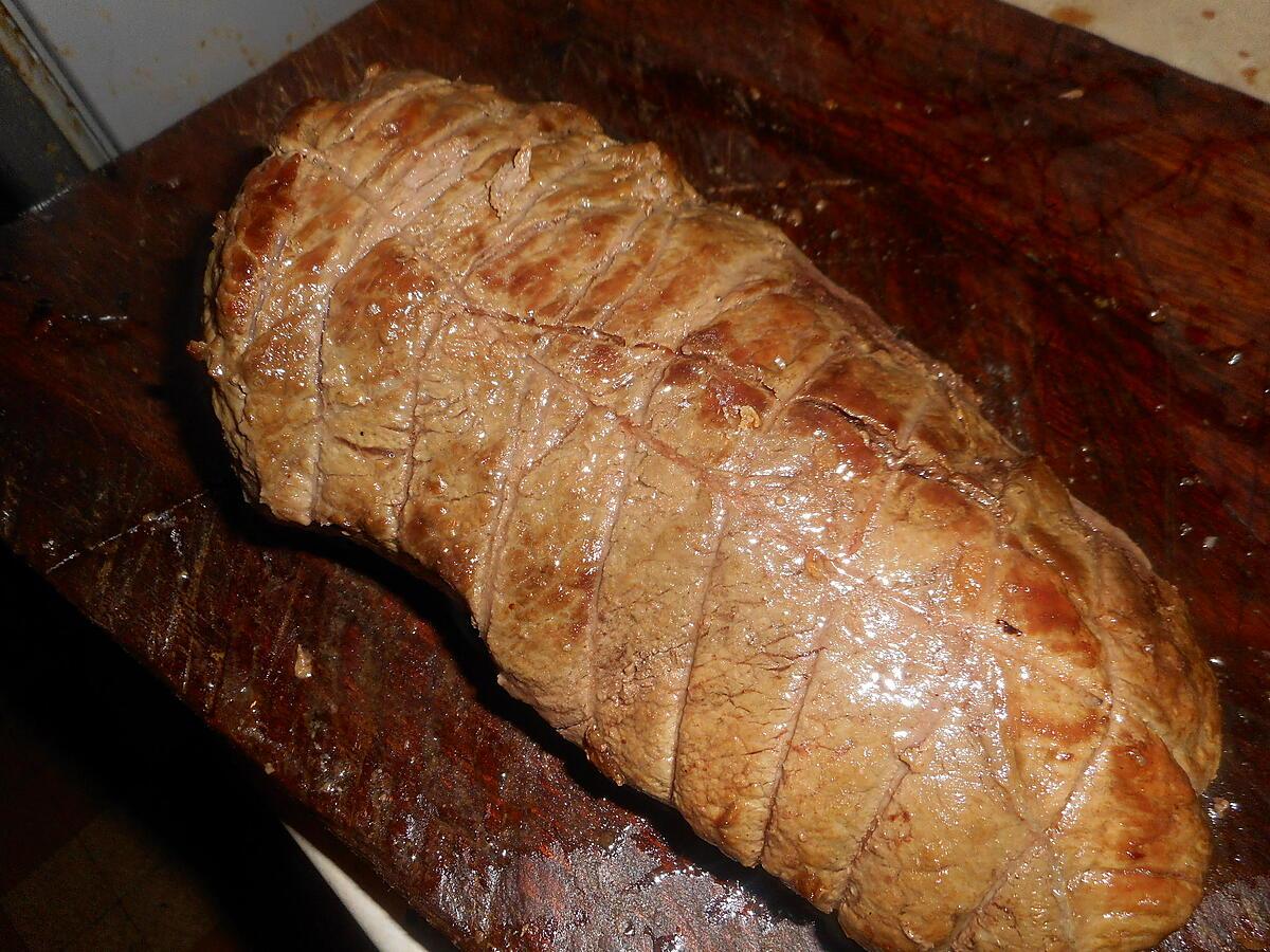 recette Roti de boeuf aux oignons