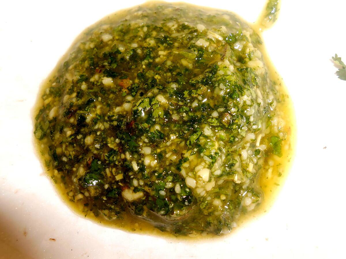 recette PESTO DE CORIANDRE