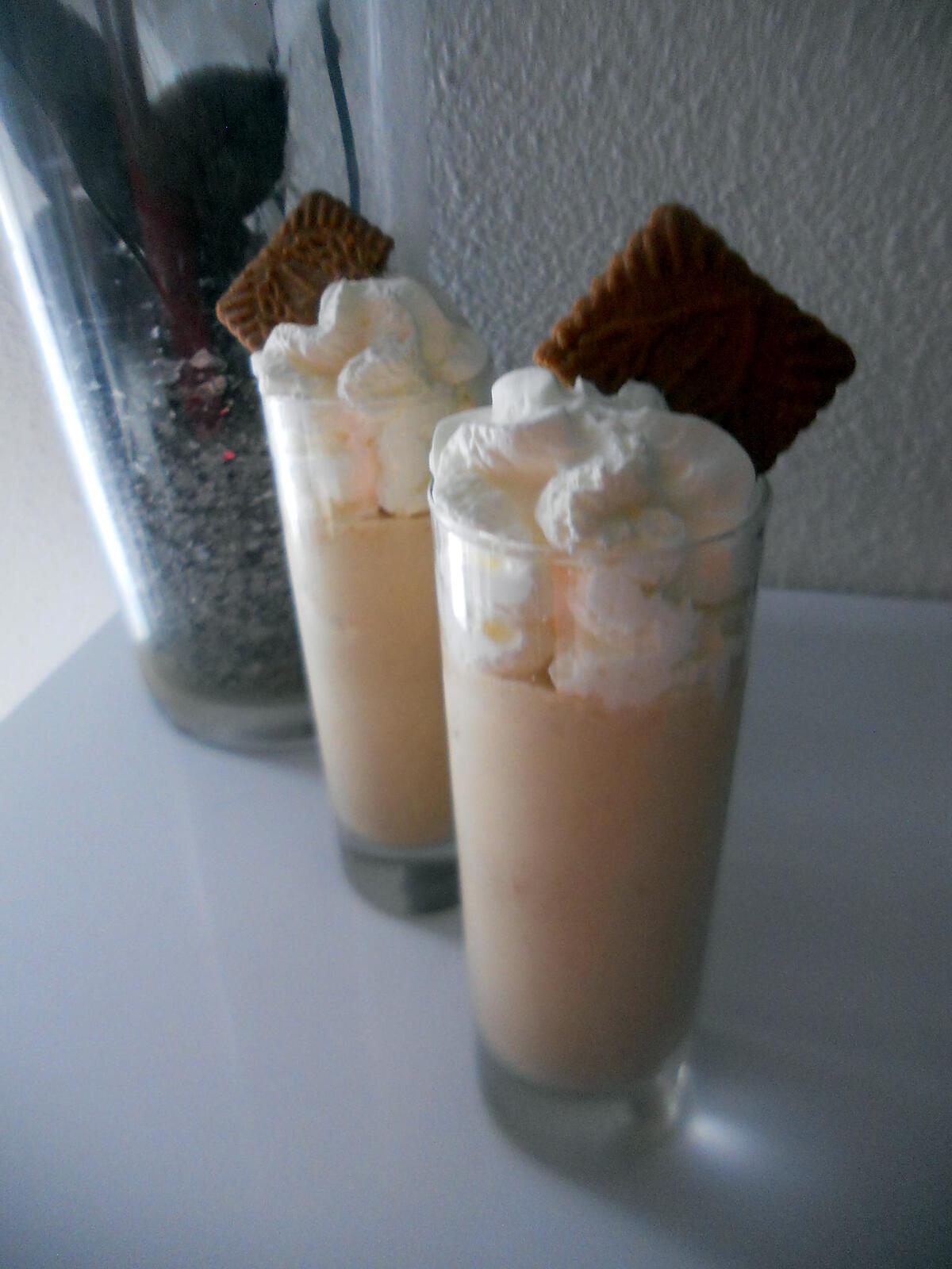 recette Milk shake spéculoos