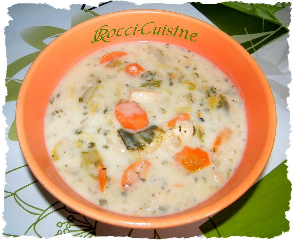 Blanquette de poulet à l’ancienne allégé