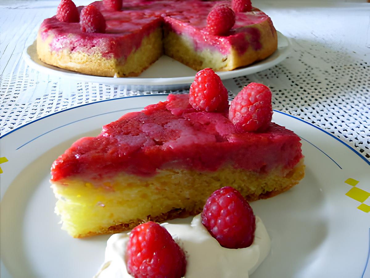 recette La Renverse de Framboises