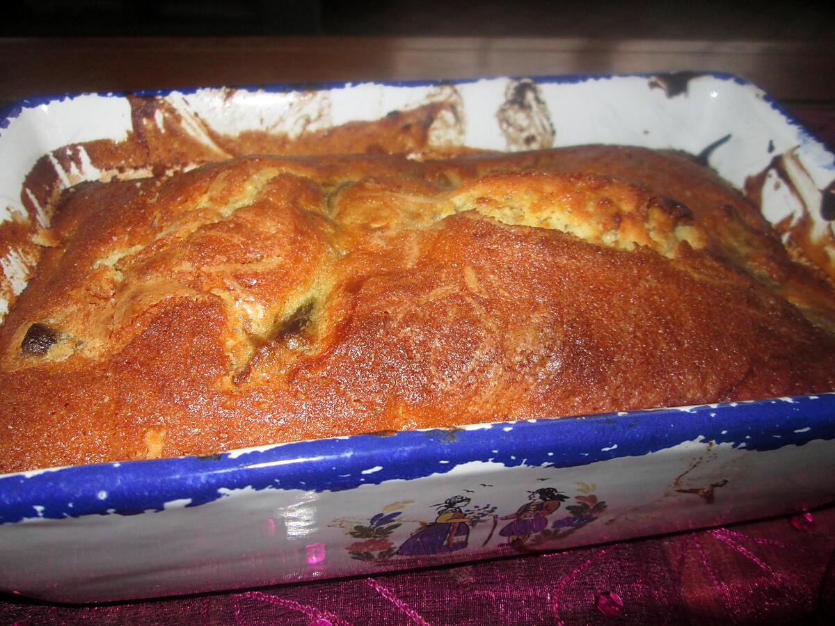 recette cake pomme  rhubarbe