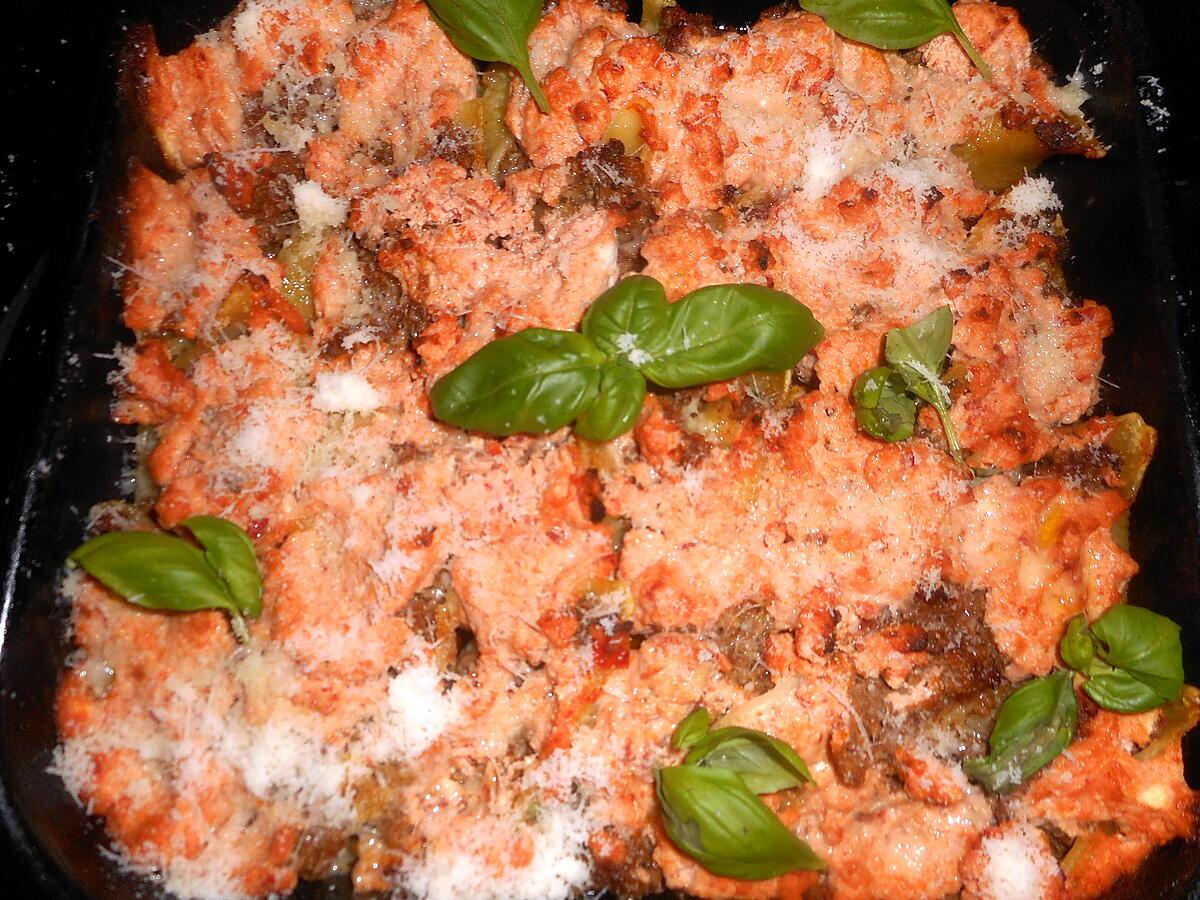 recette Conchiglioni farcies a l italienne