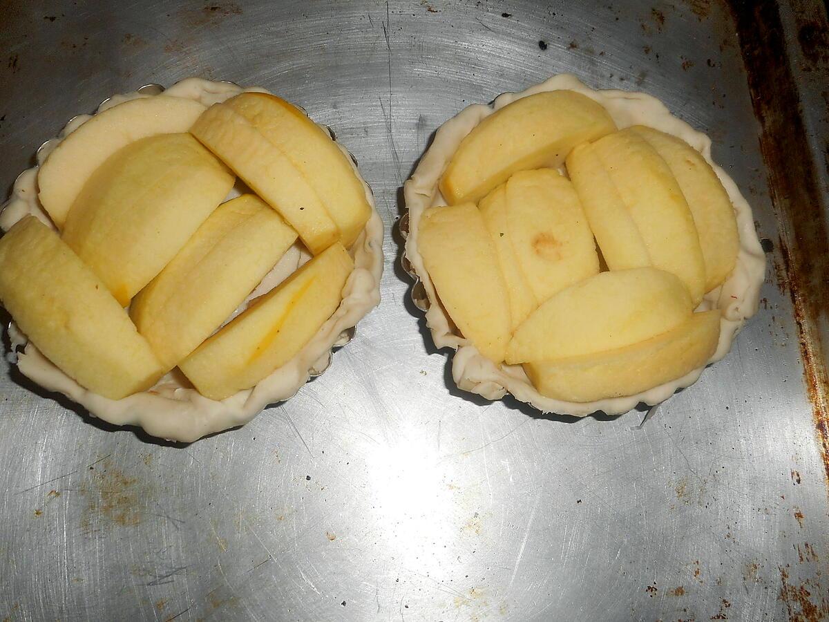 recette Tartelette normande aux pommes