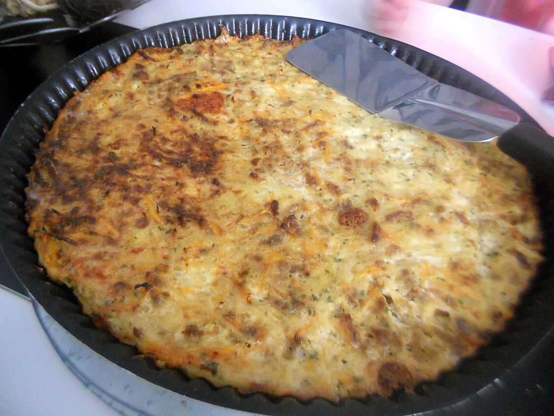 Recette d'Omellette de rapé de pomme de terre, carotte au four