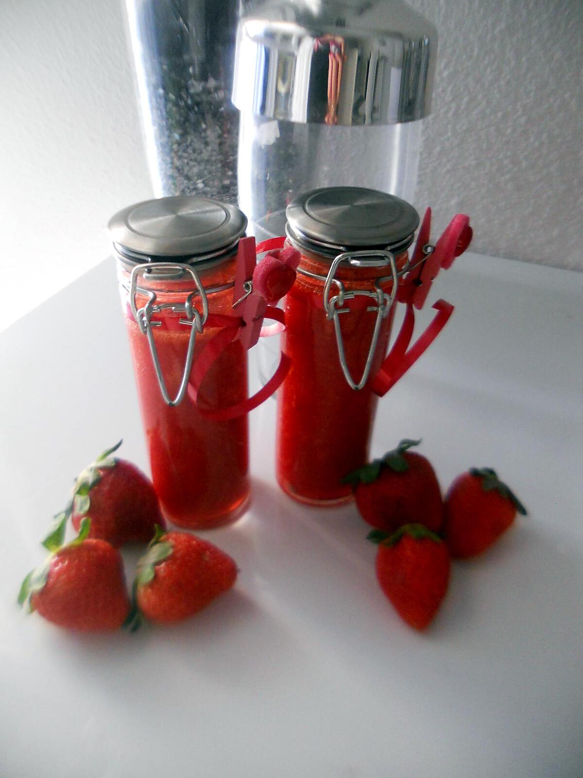 recette Coulis de fraise