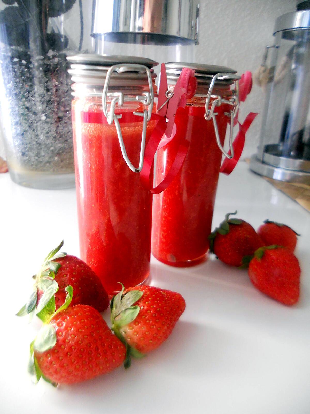 recette Coulis de fraise