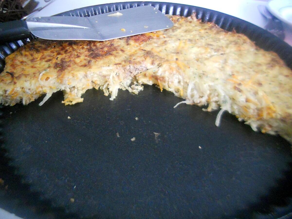 recette Omellette de rapé de pomme de terre, carotte au four