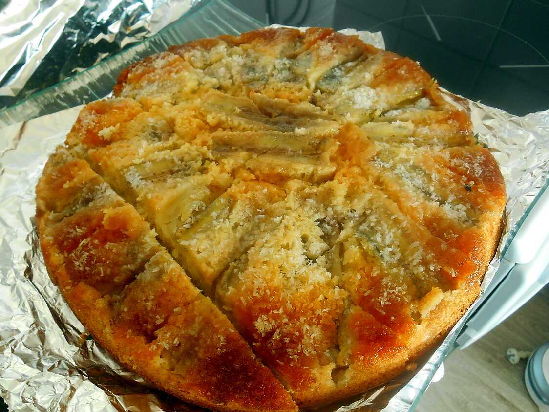 Gâteau Banane Noix De Coco