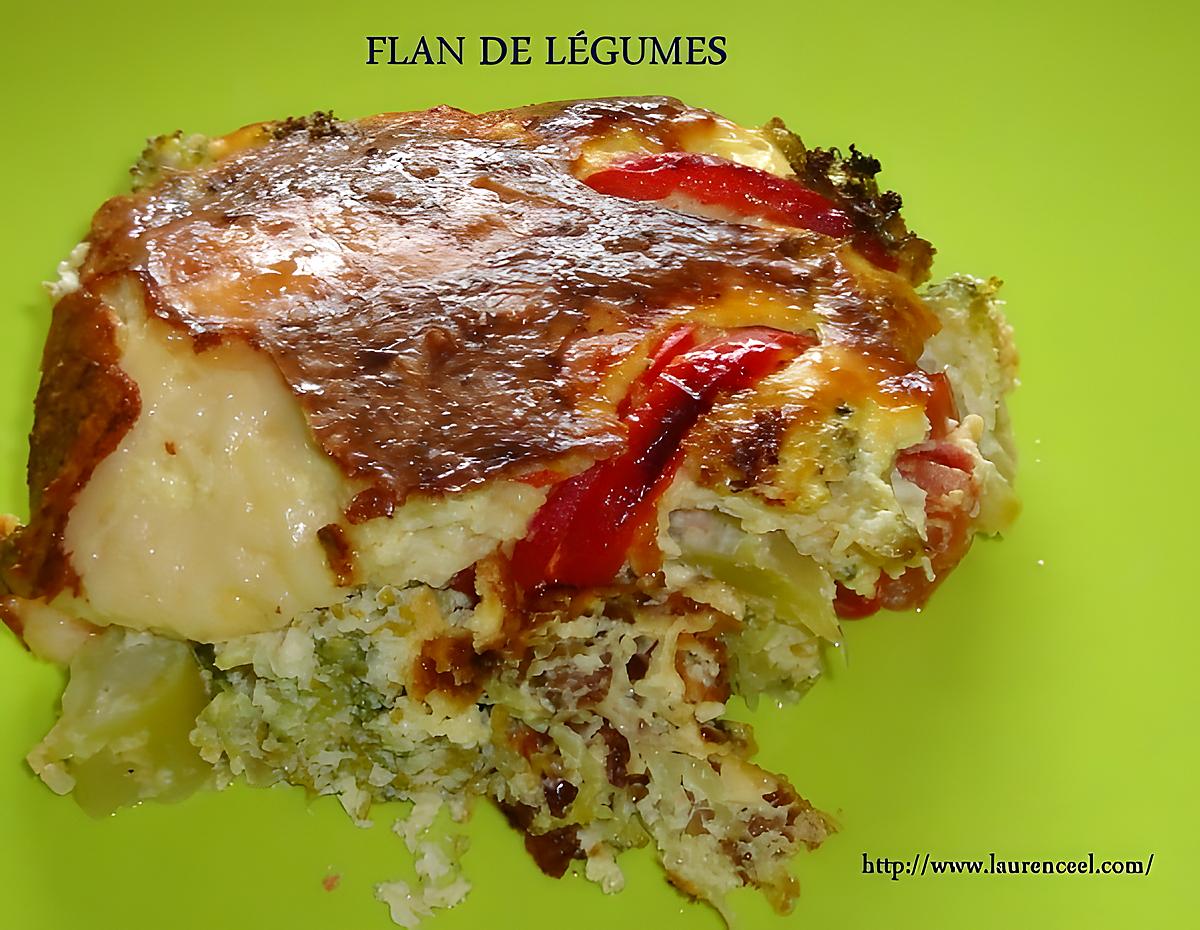 recette FLAN DE LEGUMES