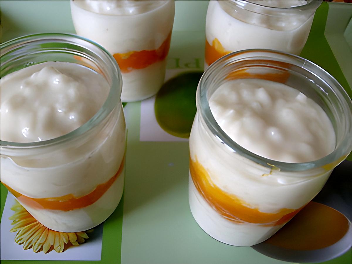 recette Riz au lait d'amandes à la compotée d'abricots