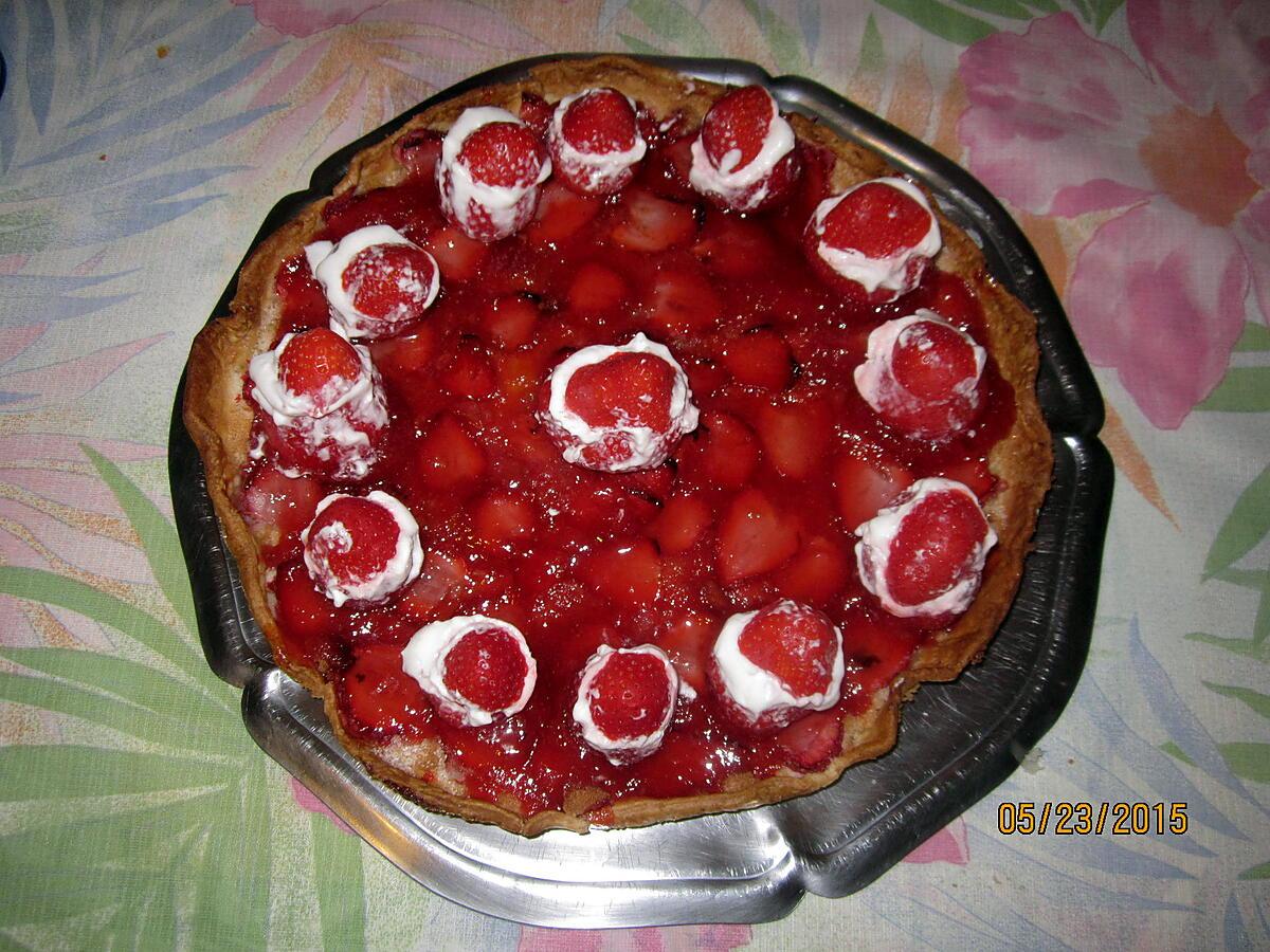 recette Miroir aux fraises