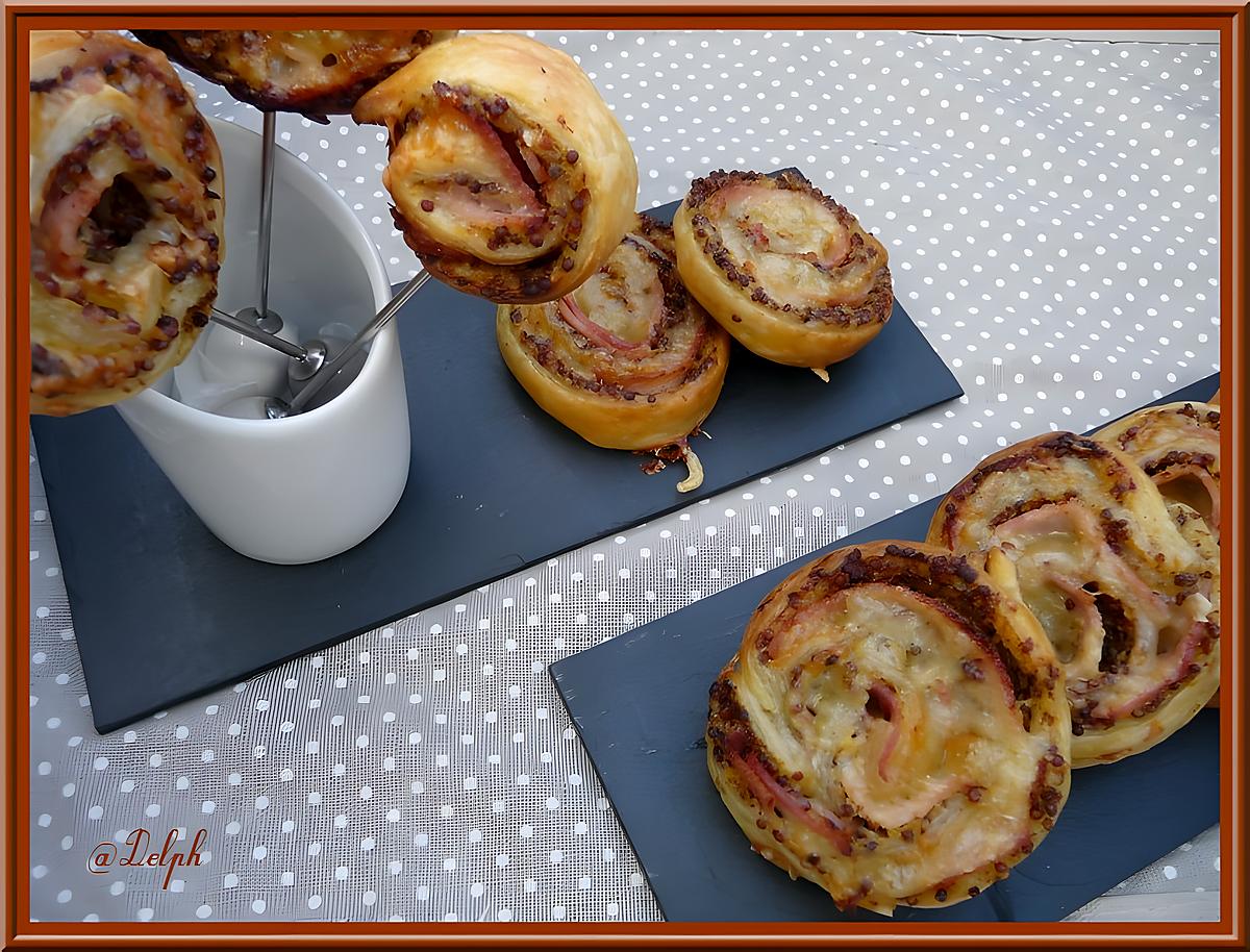 recette Feuilletés au comté de Kekeli