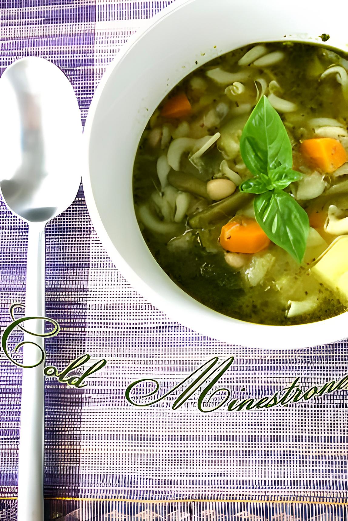 recette Minestrone Glacé