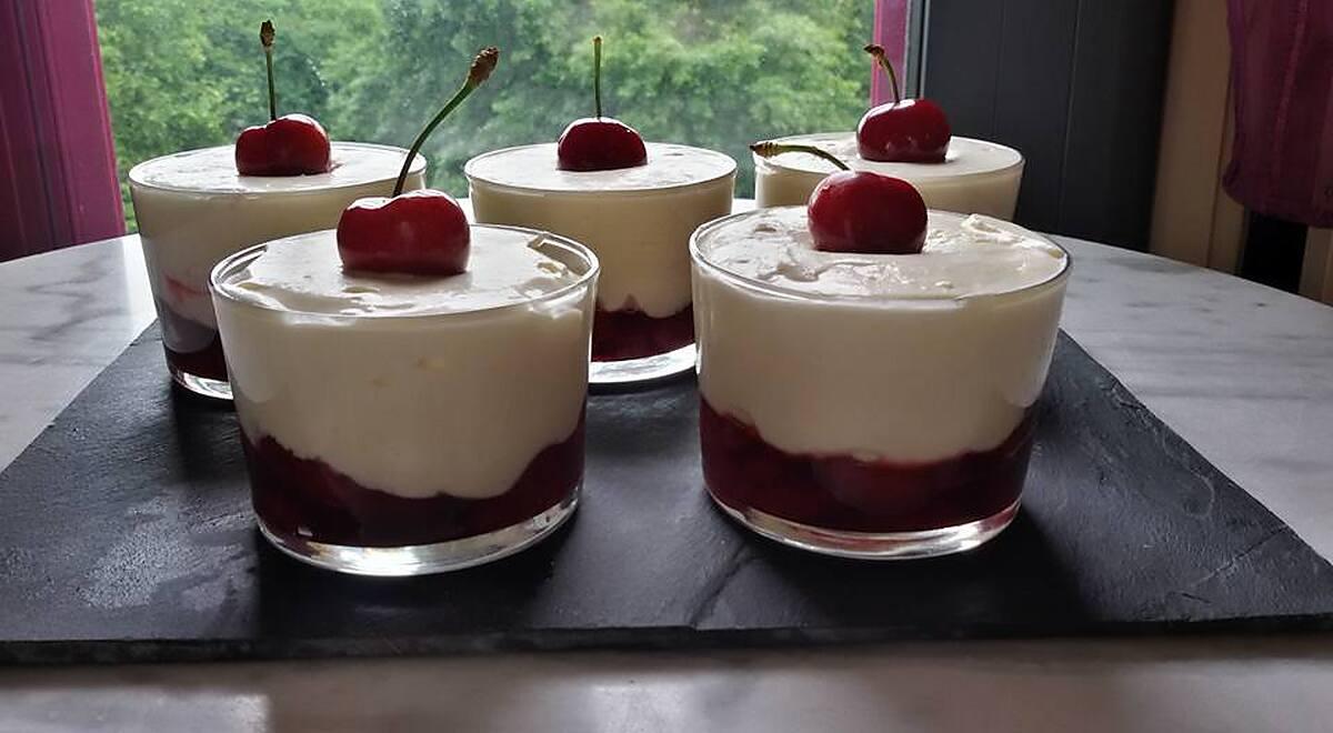 recette TIRAMISU AUX CERISES